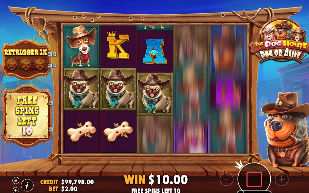 Bonusrundan med tunnorna och antalet free spins kvar
